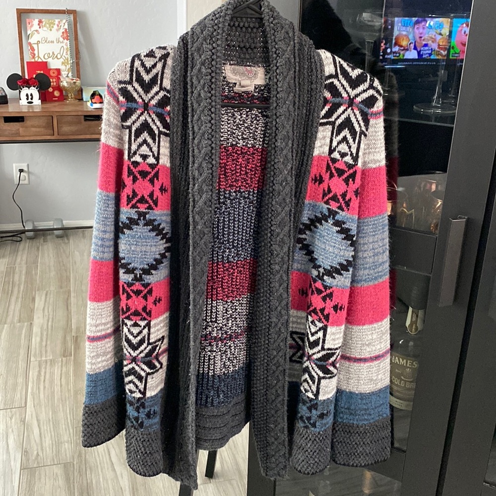 Ecoté (Urban Outfitters) tribal cardigan in XS